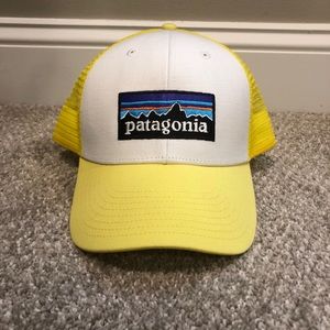Patagonia snap back trucker hat